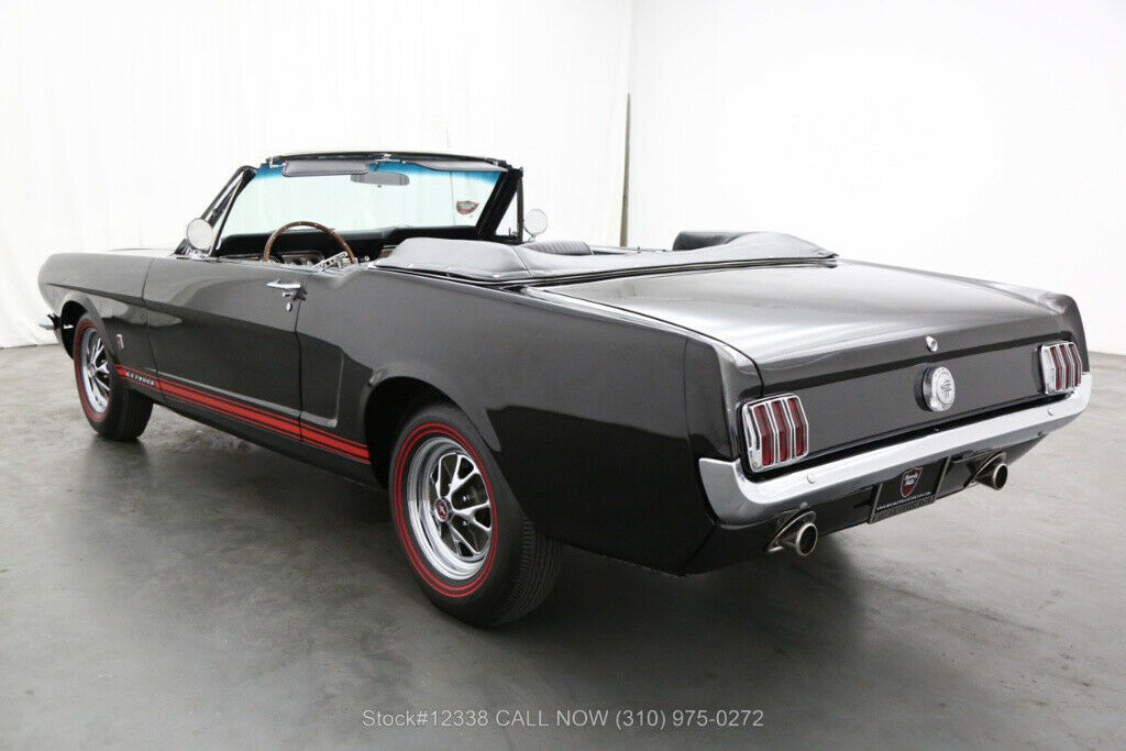 1966 Black Ford Mustang