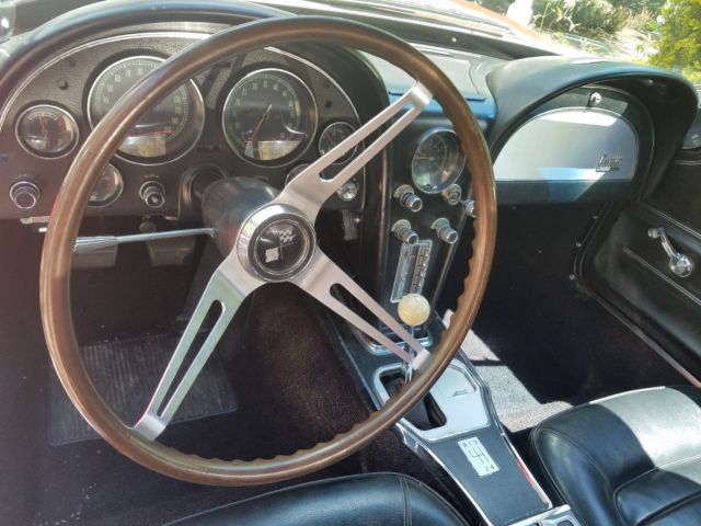 1966 Red Chevrolet Corvette Convertible