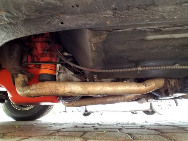 1966 Red Chevrolet Corvette Convertible