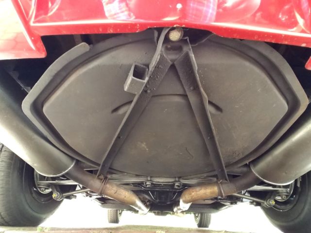 1966 Red Chevrolet Corvette Convertible