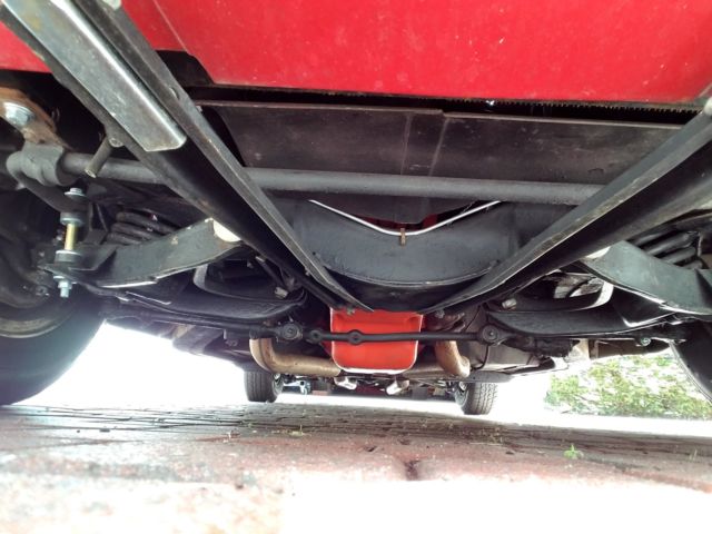 1966 Red Chevrolet Corvette Convertible