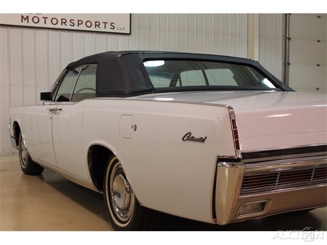 1966 White Ford Mustang