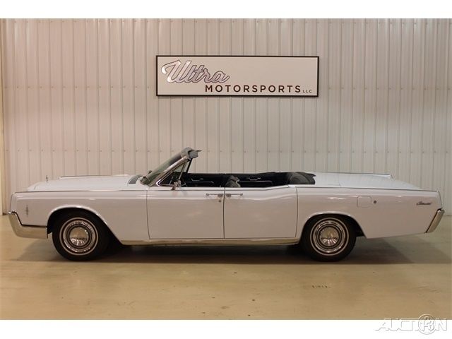 1966 White Ford Mustang