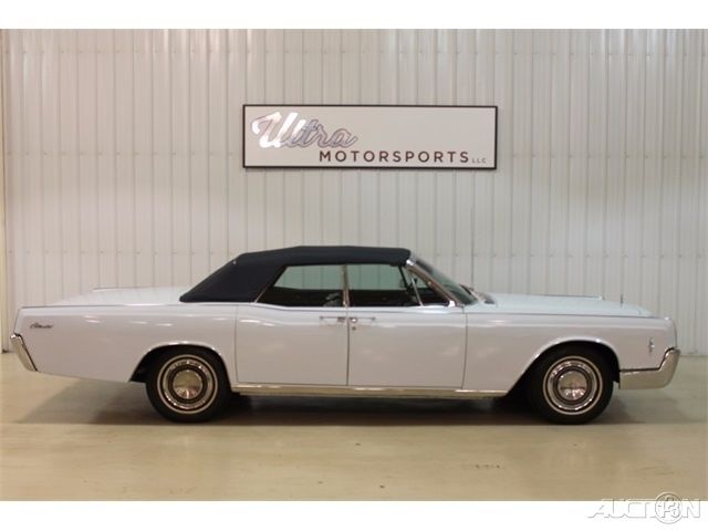 1966 White Ford Mustang