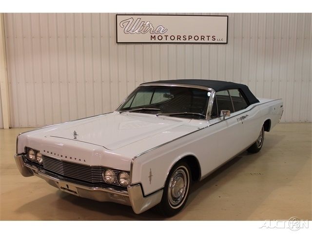 1966 White Ford Mustang