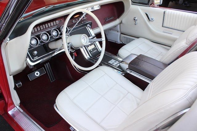 1966 Red Ford Thunderbird Convertible