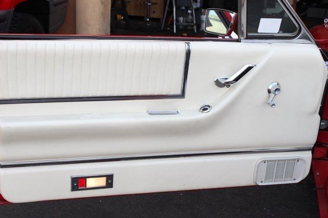 1966 Red Ford Thunderbird Convertible