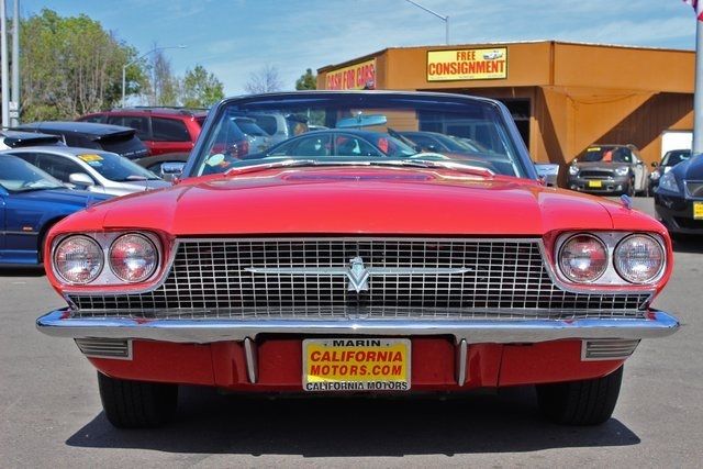1966 Red Ford Thunderbird Convertible