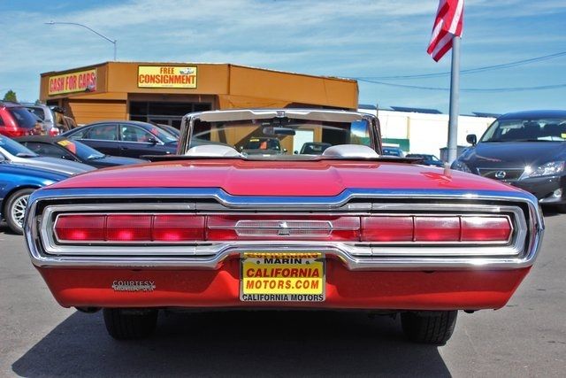 1966 Red Ford Thunderbird Convertible
