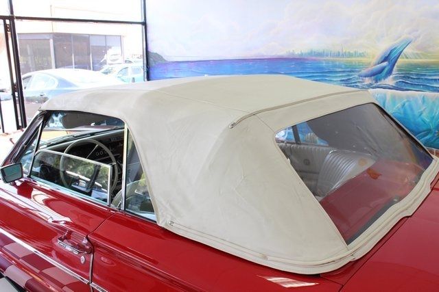 1966 Red Ford Thunderbird Convertible