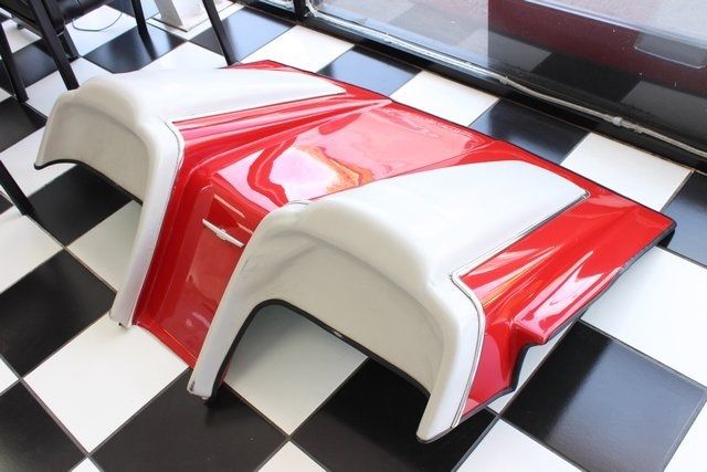 1966 Red Ford Thunderbird Convertible