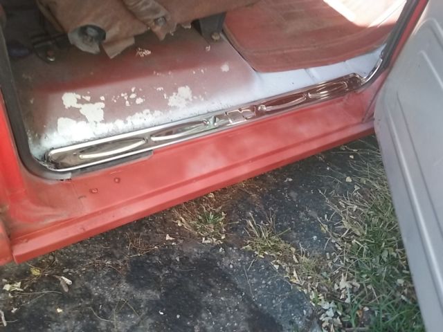 1966 Orange Chevrolet C-10 Standard Cab Pickup