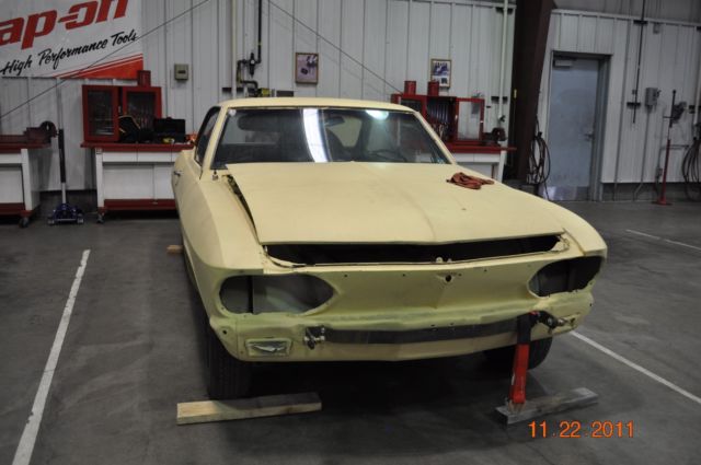 1966 primer Chevrolet Corvair Coupe