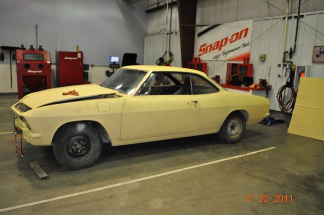 1966 primer Chevrolet Corvair Coupe