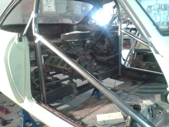 1966 primer Chevrolet Corvair Coupe