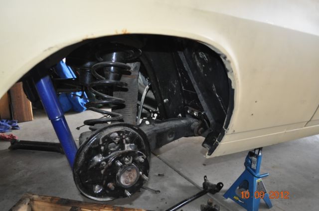 1966 primer Chevrolet Corvair Coupe