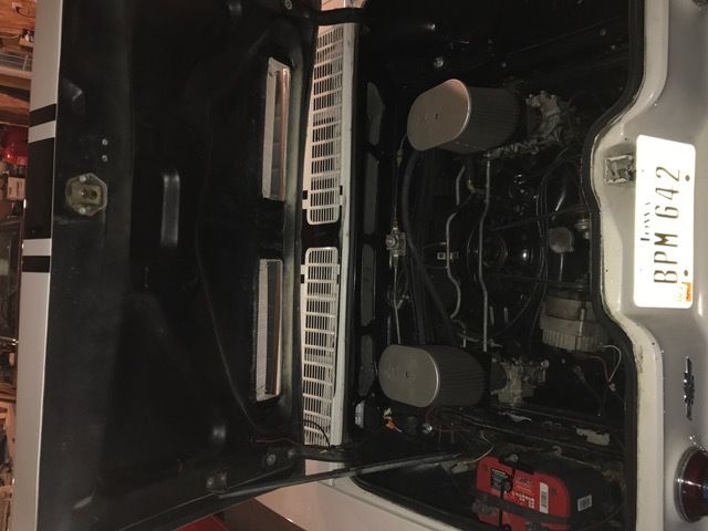 1966 White Chevrolet Corvair Coupe