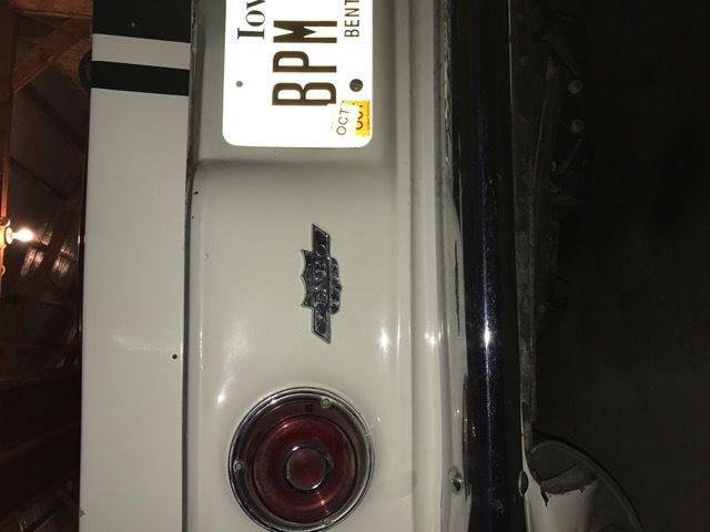 1966 White Chevrolet Corvair Coupe