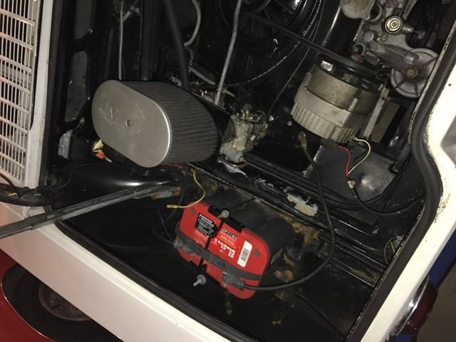 1966 White Chevrolet Corvair Coupe