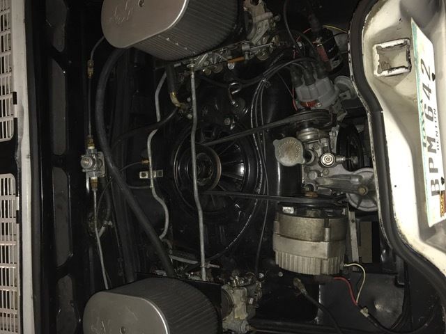 1966 White Chevrolet Corvair Coupe