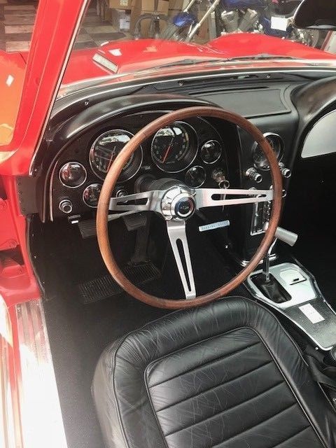 1966 Red Chevrolet Corvette