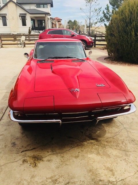 1966 Red Chevrolet Corvette
