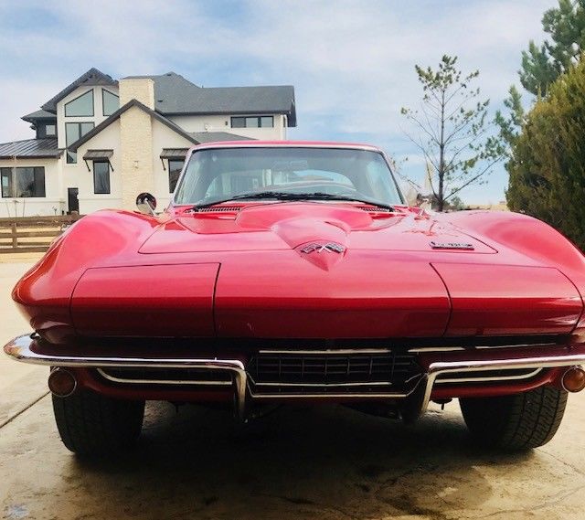 1966 Red Chevrolet Corvette