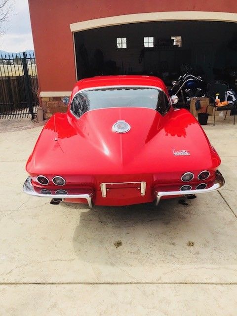 1966 Red Chevrolet Corvette