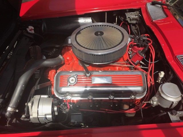 1966 Red Chevrolet Corvette