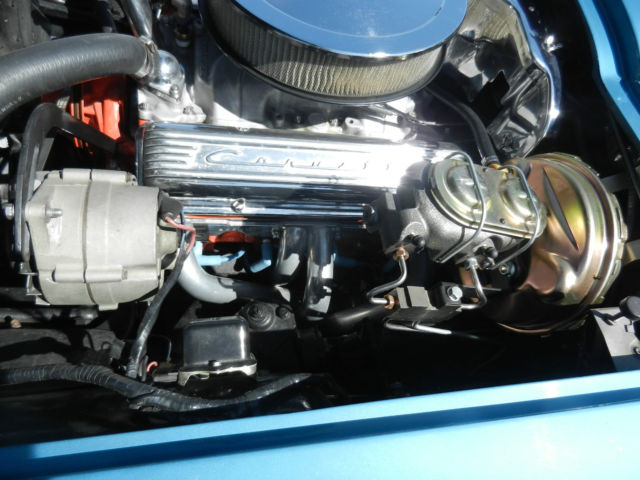 1966 Nassau Blue Chevrolet Corvette Convertible