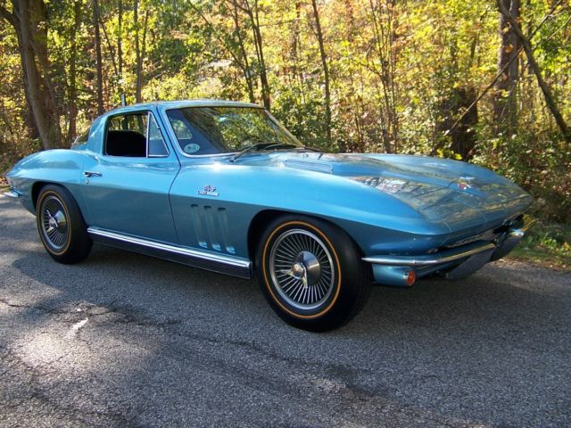 1966 Nassau Blue Chevrolet Corvette