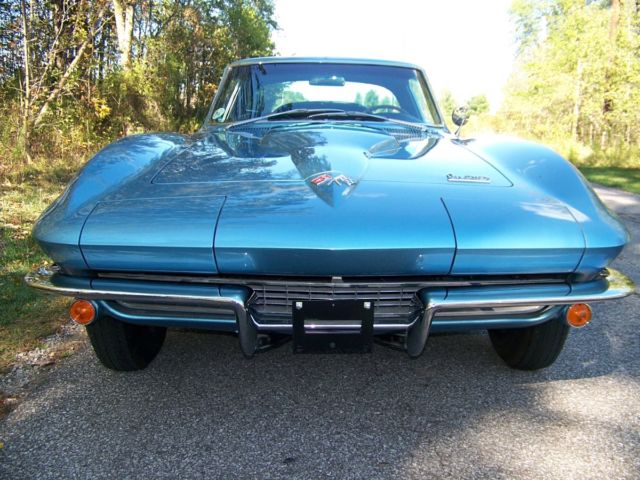 1966 Nassau Blue Chevrolet Corvette