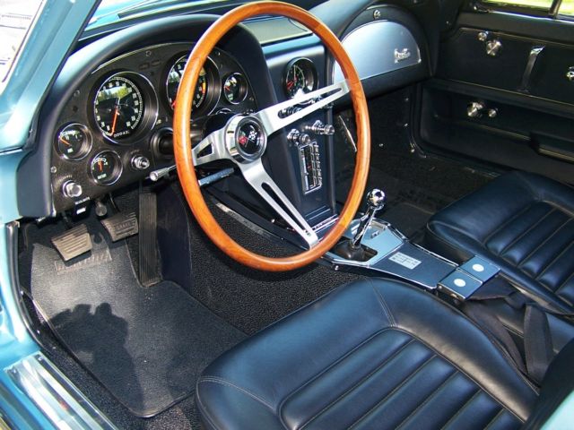 1966 Nassau Blue Chevrolet Corvette