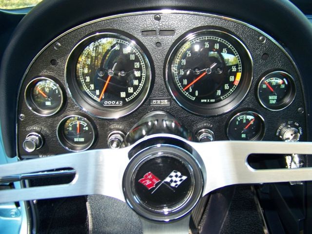 1966 Nassau Blue Chevrolet Corvette