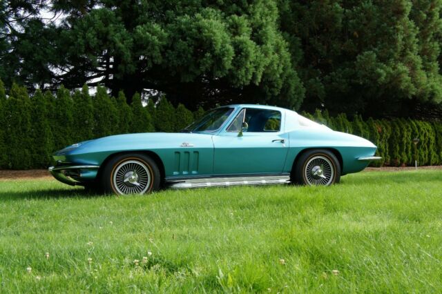 1966 Blue Chevrolet Corvette Coupe