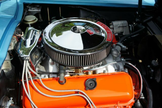 1966 Blue Chevrolet Corvette Coupe