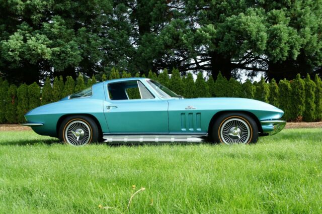 1966 Blue Chevrolet Corvette Coupe