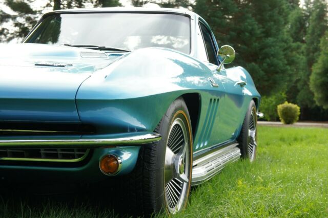 1966 Blue Chevrolet Corvette Coupe