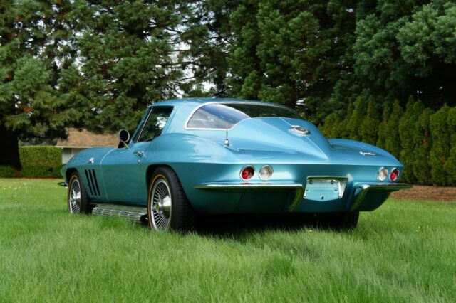 1966 Blue Chevrolet Corvette Coupe