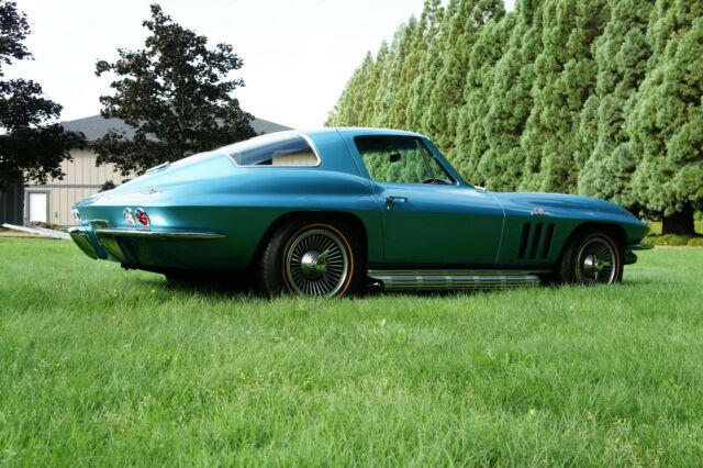 1966 Blue Chevrolet Corvette Coupe