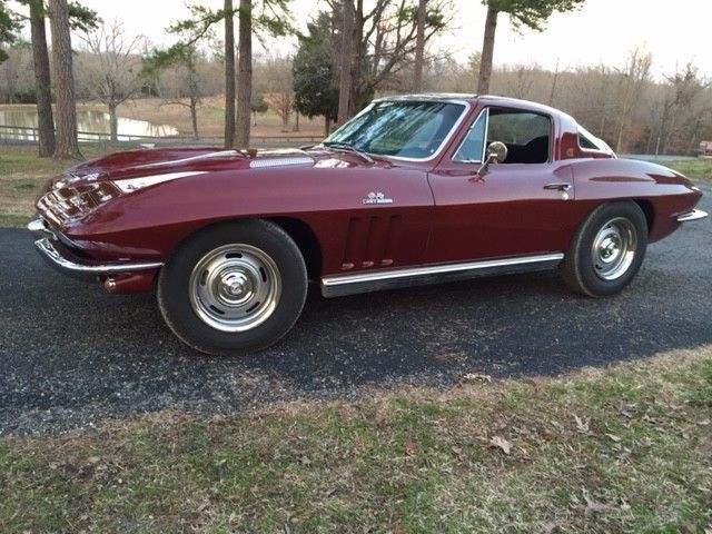 1966 Milano Maroon Chevrolet Corvette Coupe