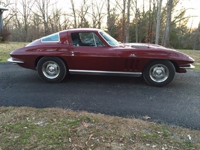 1966 Milano Maroon Chevrolet Corvette Coupe