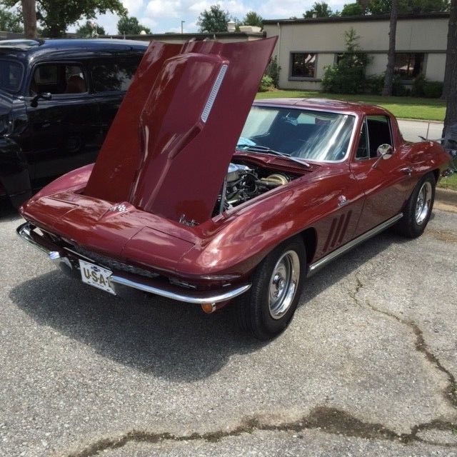 1966 Milano Maroon Chevrolet Corvette Coupe