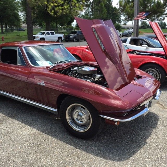 1966 Milano Maroon Chevrolet Corvette Coupe
