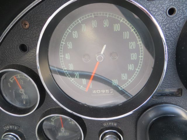 1966 Silver Chevrolet Corvette Convertible