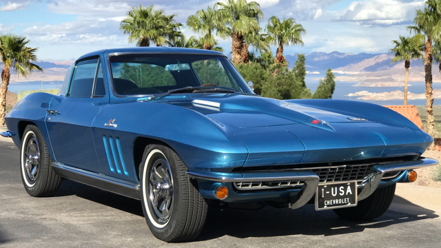 1966 Black Chevrolet Corvette Coupe