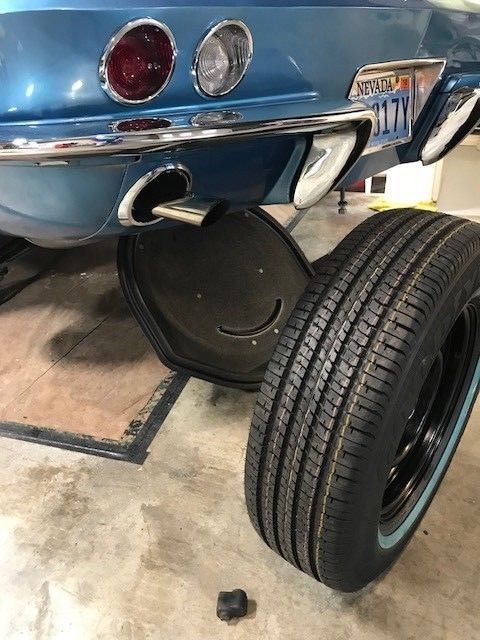 1966 Black Chevrolet Corvette Coupe