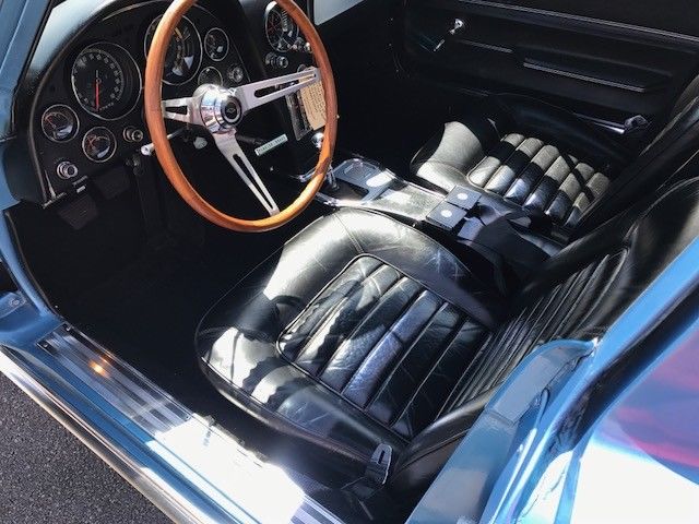 1966 Black Chevrolet Corvette Coupe