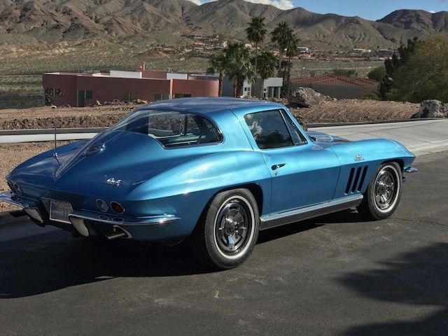 1966 Black Chevrolet Corvette Coupe