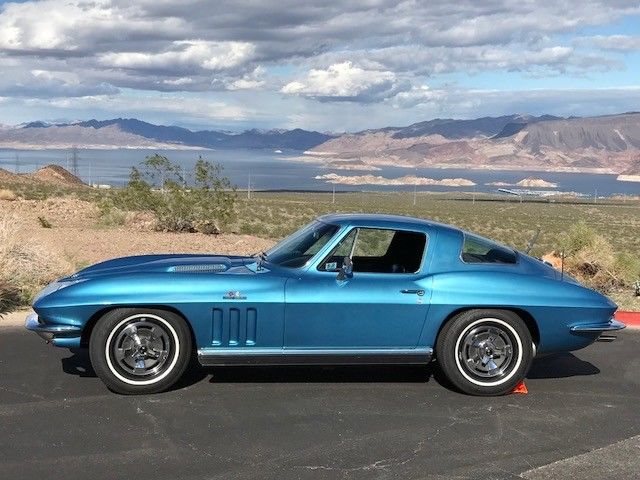 1966 Black Chevrolet Corvette Coupe
